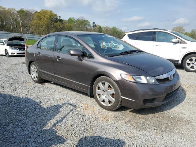 2HGFA1F5XAH576354 - 2010 HONDA CIVIC LX CHARCOAL photo 4