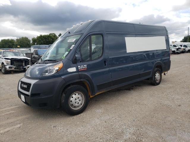 3C6MRVJG8ME587410 - 2021 RAM PROMASTER 3500 HIGH ლურჯი ფოტო 1