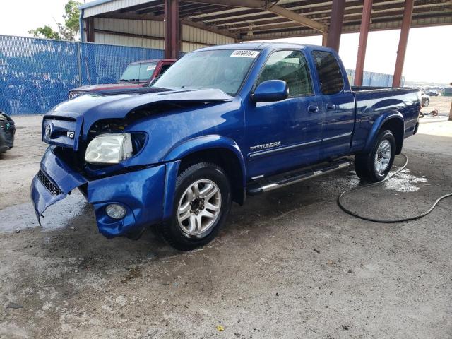 5TBRT38105S471110 - 2005 TOYOTA TUNDRA ACCESS CAB LIMITED BLUE photo 1