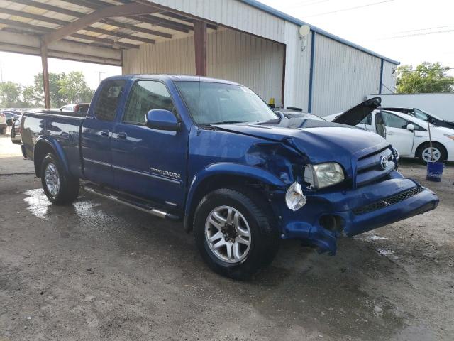 5TBRT38105S471110 - 2005 TOYOTA TUNDRA ACCESS CAB LIMITED BLUE photo 4