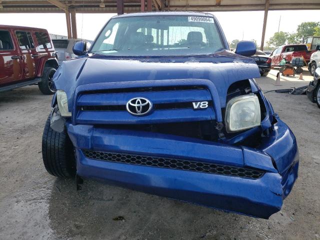 5TBRT38105S471110 - 2005 TOYOTA TUNDRA ACCESS CAB LIMITED BLUE photo 5