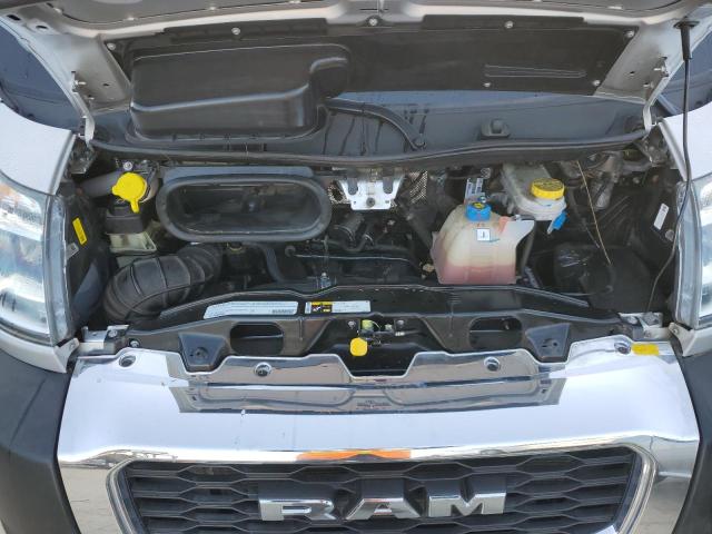 3C6LRVDG0ME565876 - 2021 RAM PROMASTER 2500 HIGH ვერცხლისფერი ფოტო 12