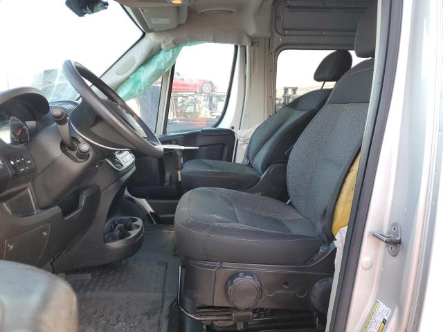 3C6LRVDG0ME565876 - 2021 RAM PROMASTER 2500 HIGH ვერცხლისფერი ფოტო 7