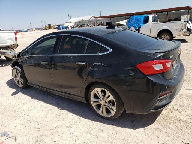 1G1BF5SM0H7256218 - 2017 CHEVROLET CRUZE PREMIER BLACK photo 2