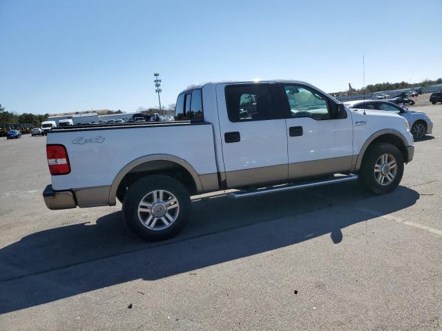 1FTPW14525KC31874 - 2005 FORD F150 SUPERCREW WHITE photo 3