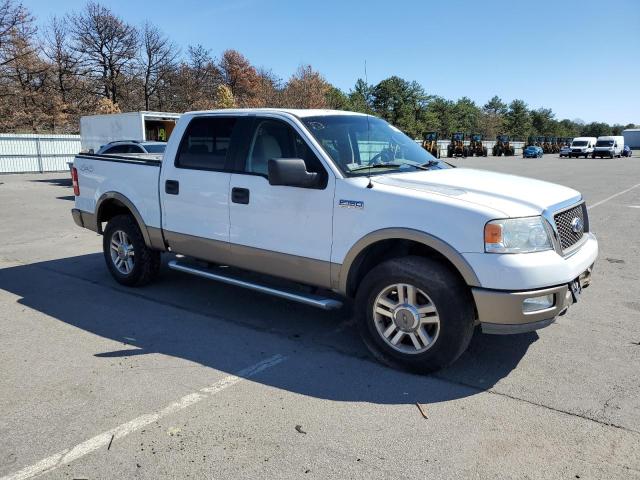 1FTPW14525KC31874 - 2005 FORD F150 SUPERCREW WHITE photo 4