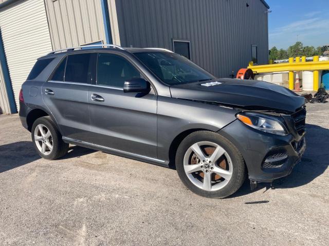 4JGDA5GB3KB218908 - 2019 MERCEDES-BENZ GLE 400 4MATIC GRAY photo 1