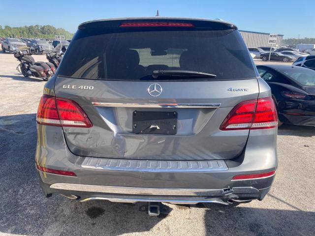 4JGDA5GB3KB218908 - 2019 MERCEDES-BENZ GLE 400 4MATIC GRAY photo 6