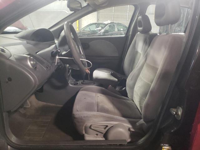 1G8AL55B17Z104189 - 2007 SATURN ION LEVEL 3 BURGUNDY photo 7