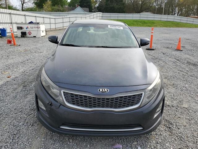 KNAGN4ADXE5073053 - 2014 KIA OPTIMA HYBRID BLUE photo 5