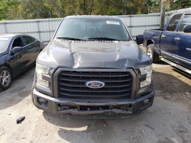 1FTEW1CP1FFC47245 - 2015 FORD F150 SUPERCREW GRAY photo 5