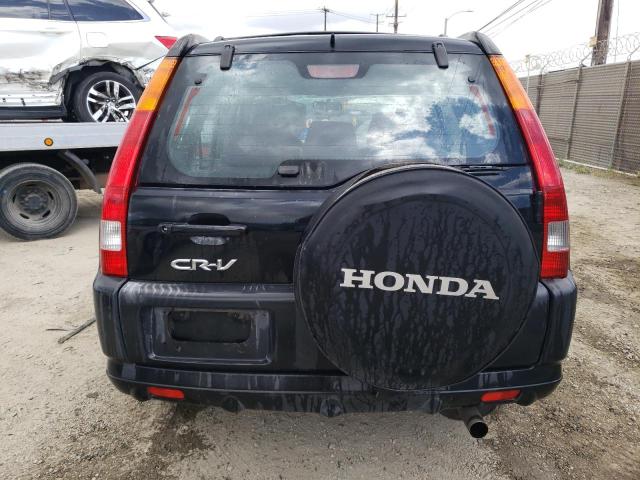 JHLRD68423C014560 - 2003 HONDA CR-V LX BLACK photo 6