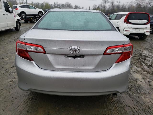 4T4BF1FK8CR201066 - 2012 TOYOTA CAMRY BASE SILVER photo 6