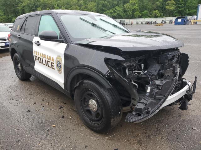 1FM5K8AB9NGA93528 - 2022 FORD EXPLORER POLICE INTERCEPTOR BLACK photo 4