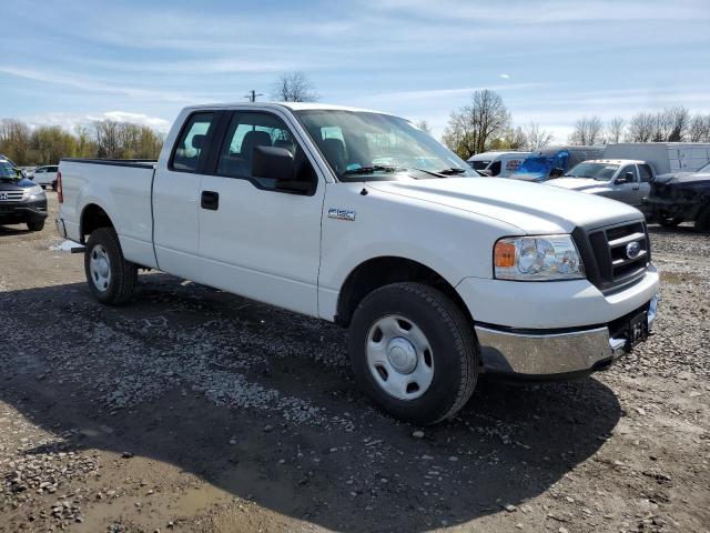 1FTRX14W15FA96409 - 2005 FORD F150 WHITE photo 4