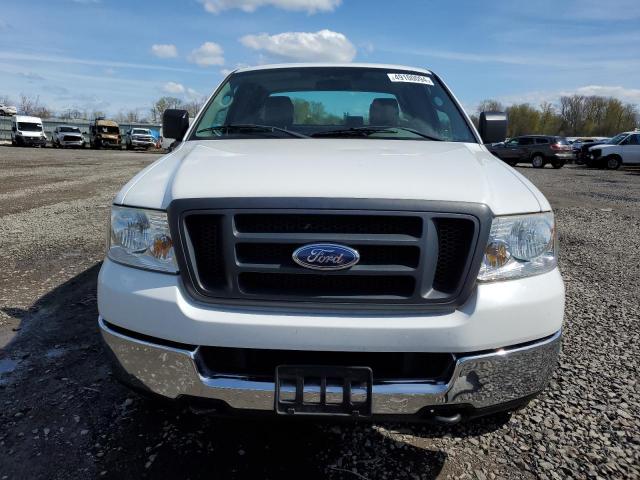 1FTRX14W15FA96409 - 2005 FORD F150 WHITE photo 5