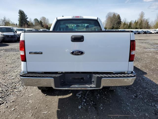 1FTRX14W15FA96409 - 2005 FORD F150 WHITE photo 6