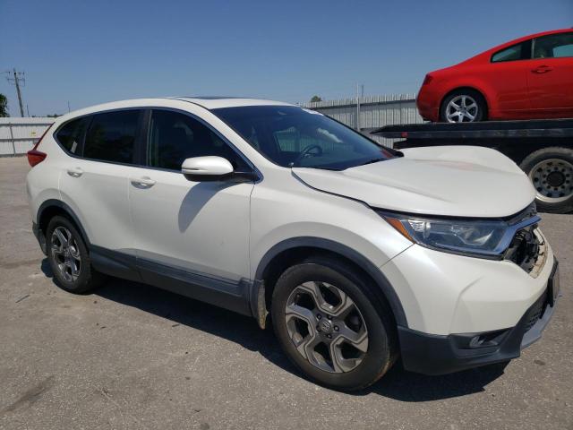 5J6RW1H8XJL002189 - 2018 HONDA CR-V EXL WHITE photo 4