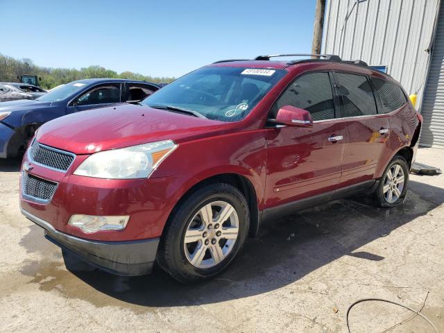 1GNLRFED3AS106408 - 2010 CHEVROLET TRAVERSE LT RED photo 1
