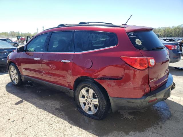 1GNLRFED3AS106408 - 2010 CHEVROLET TRAVERSE LT RED photo 2