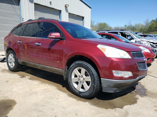 1GNLRFED3AS106408 - 2010 CHEVROLET TRAVERSE LT RED photo 4