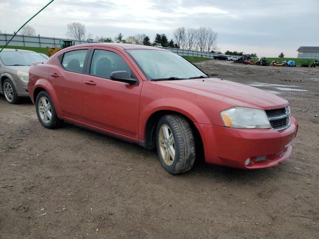 1B3LC56K88N246790 - 2008 DODGE AVENGER SXT RED photo 4