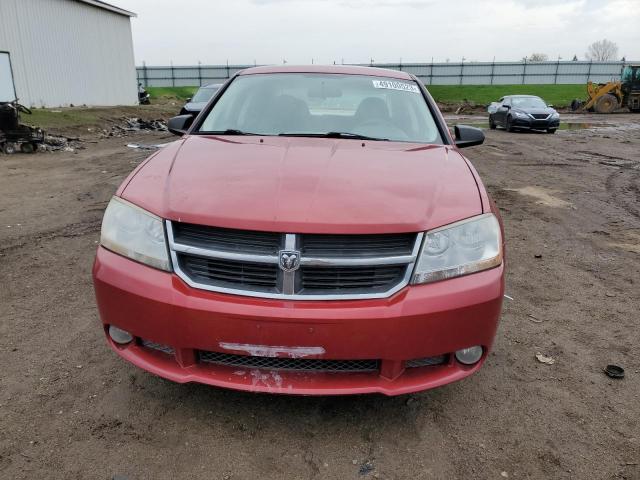 1B3LC56K88N246790 - 2008 DODGE AVENGER SXT RED photo 5