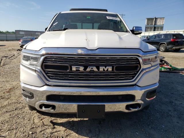 1C6SRFHT7KN762870 - 2019 RAM 1500 LIMITED WHITE photo 5