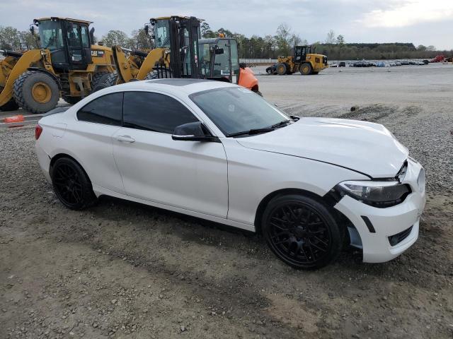 WBA1F9C57FVW98534 - 2015 BMW 228 I SULEV WHITE photo 4