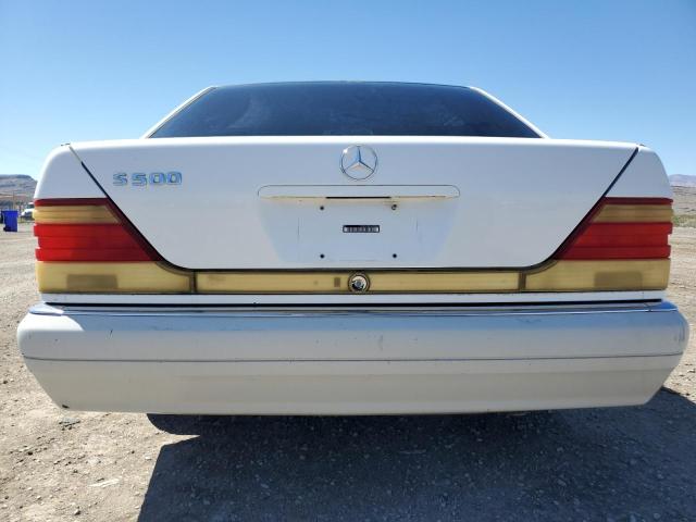 WDBGA33E1SA234065 - 1995 MERCEDES-BENZ S 320 WHITE photo 6