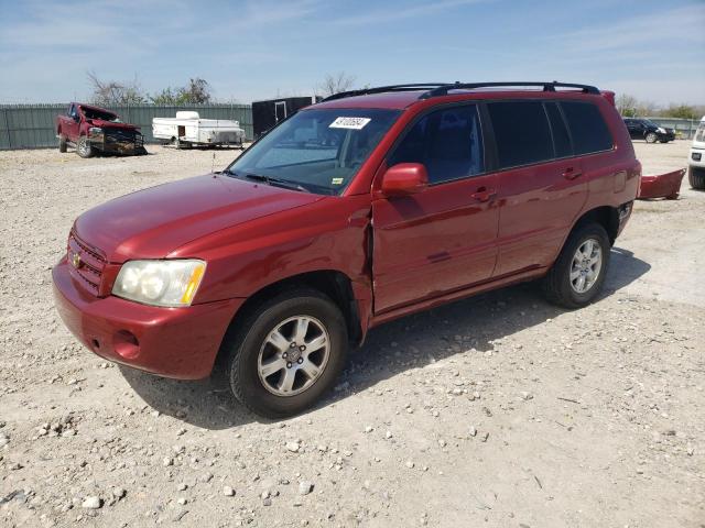 JTEHF21A730157951 - 2003 TOYOTA HIGHLANDER LIMITED RED photo 1