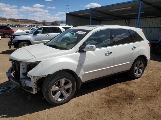 2HNYD2H46CH527495 - 2012 ACURA MDX TECHNOLOGY WHITE photo 1