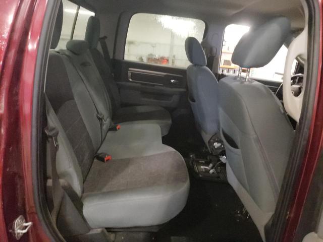 1C6RR7LT6KS559367 - 2019 RAM 1500 CLASS SLT წითელი ფოტო 10