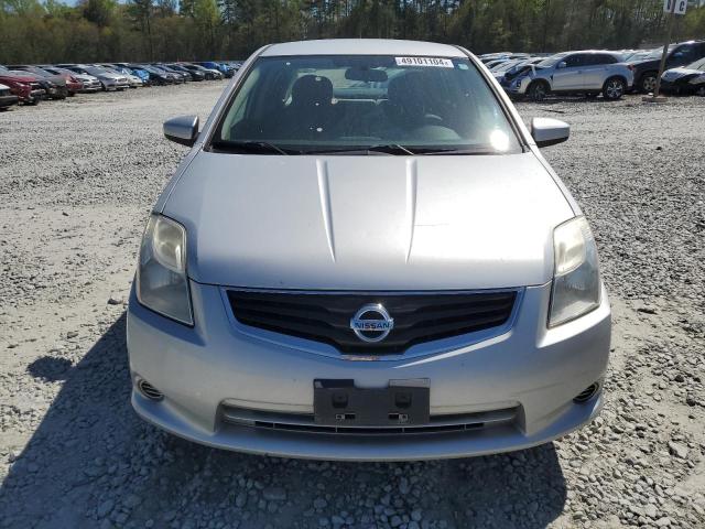 3N1AB6AP2CL703526 - 2012 NISSAN SENTRA 2.0 SILVER photo 5