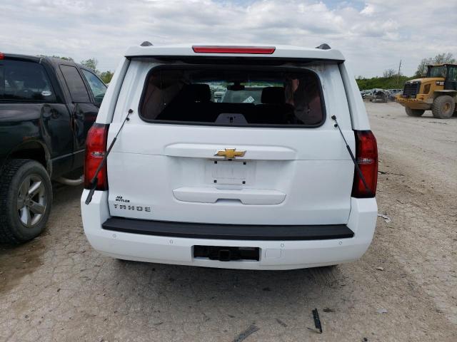 1GNSKAKC7KR335844 - 2019 CHEVROLET TAHOE K1500 LS WHITE photo 6