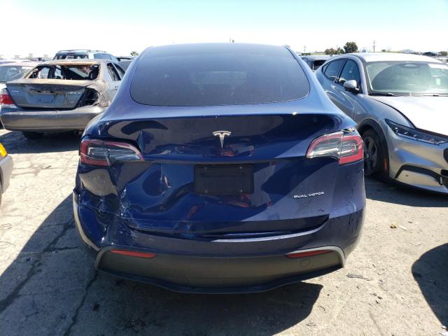 5YJYGDEE1MF218630 - 2021 TESLA MODEL Y BLUE photo 6