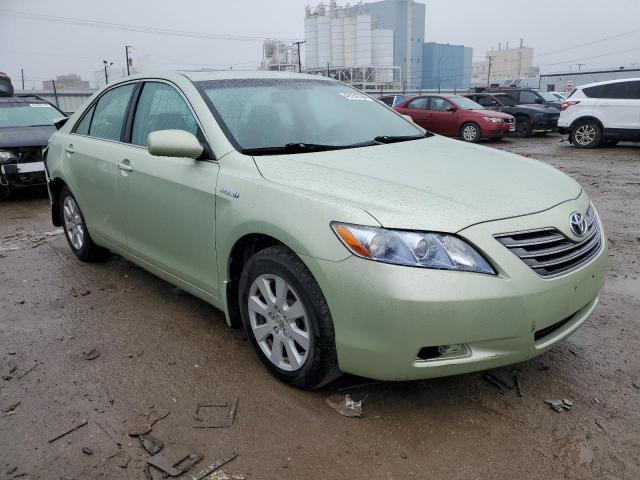 4T1BB46K97U023665 - 2007 TOYOTA CAMRY HYBRID GREEN photo 4