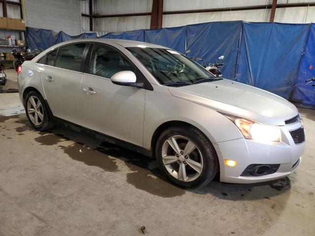 1G1PM5SC2C7244079 - 2012 CHEVROLET CRUZE LT SILVER photo 4