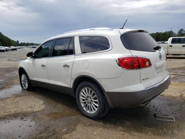 5GAKRBED0BJ334341 - 2011 BUICK ENCLAVE CXL WHITE photo 2