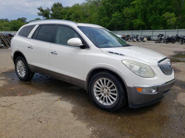 5GAKRBED0BJ334341 - 2011 BUICK ENCLAVE CXL WHITE photo 4