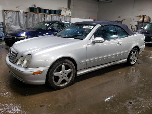 WDBLK70GX2T111314 - 2002 MERCEDES-BENZ CLK 430 SILVER photo 1