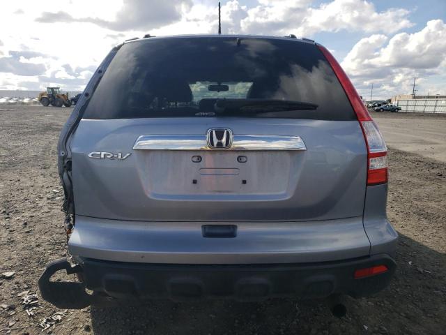 JHLRE48767C079333 - 2007 HONDA CR-V EXL BLUE photo 6