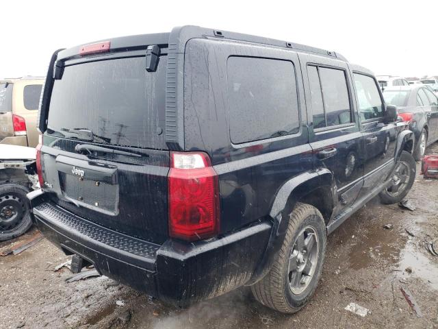 1J8HG48N56C230655 - 2006 JEEP COMMANDER BLACK photo 3