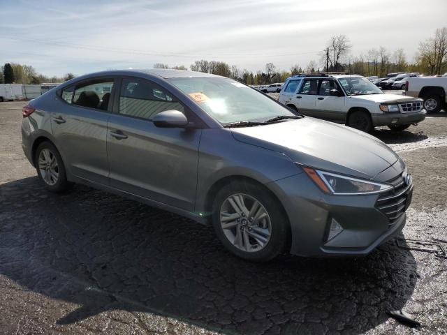 5NPD84LF5KH457345 - 2019 HYUNDAI ELANTRA SEL GRAY photo 4