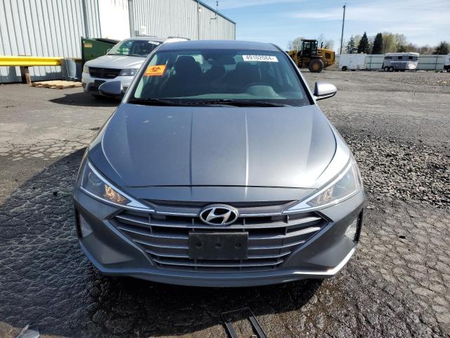 5NPD84LF5KH457345 - 2019 HYUNDAI ELANTRA SEL GRAY photo 5