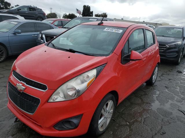 KL8CD6S97EC535793 - 2014 CHEVROLET SPARK 1LT RED photo 1