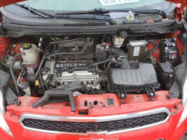 KL8CD6S97EC535793 - 2014 CHEVROLET SPARK 1LT RED photo 11