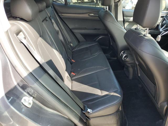 ZASFAKBNXJ7B65873 - 2018 ALFA ROMEO STELVIO TI Сұр фото 10