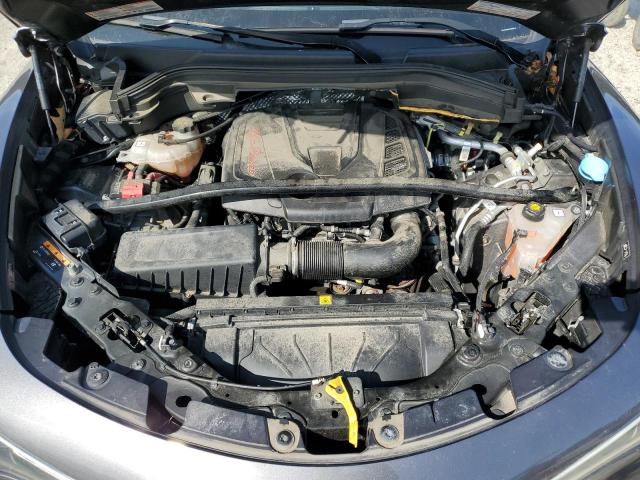 ZASFAKBNXJ7B65873 - 2018 ALFA ROMEO STELVIO TI Сұр фото 11