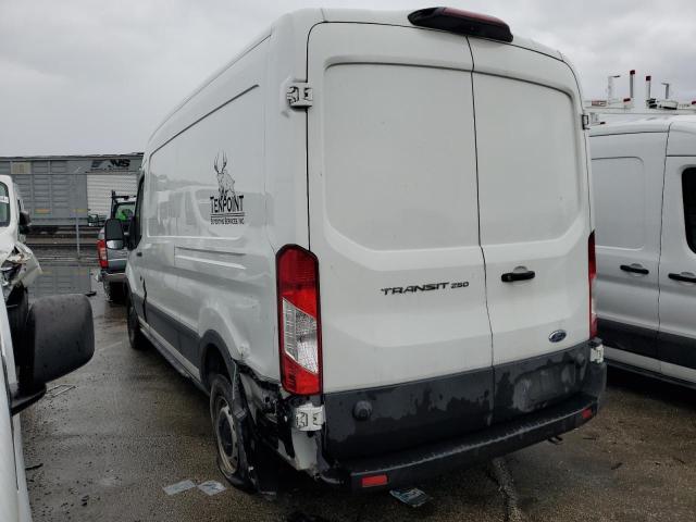 1FTYR2CM2KKA20180 - 2019 FORD TRANSIT T-250 WHITE photo 2